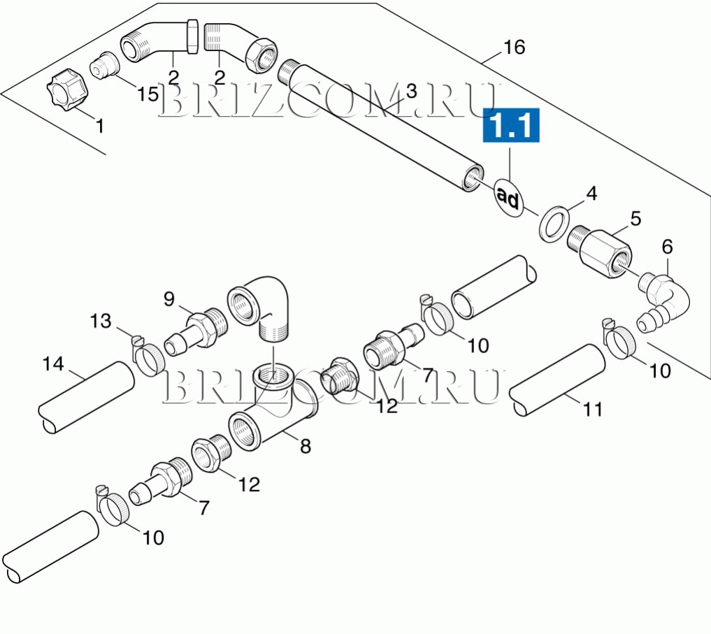 Фурменный рукав (0.172-637.0)
