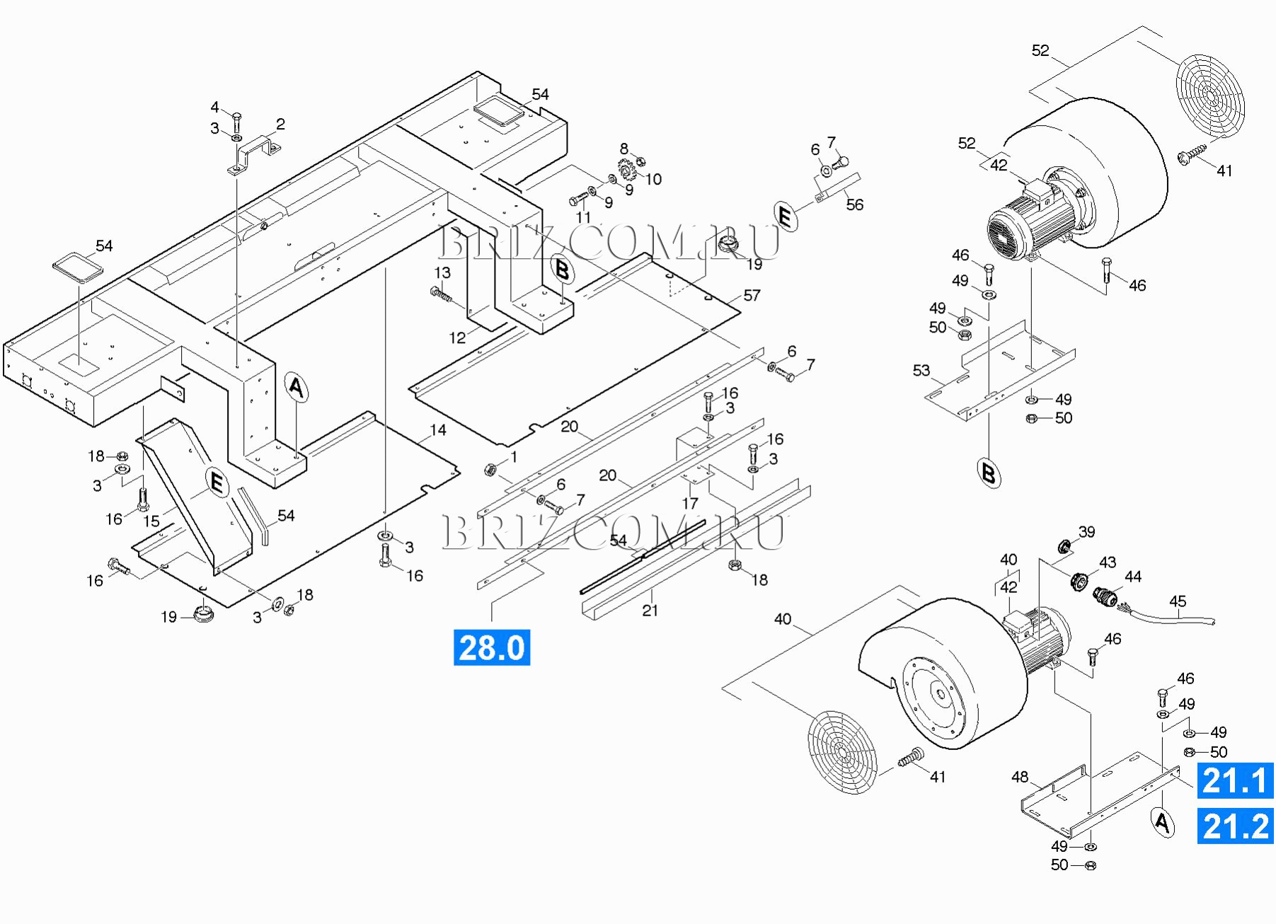Верхняя часть (0.172-123.0)