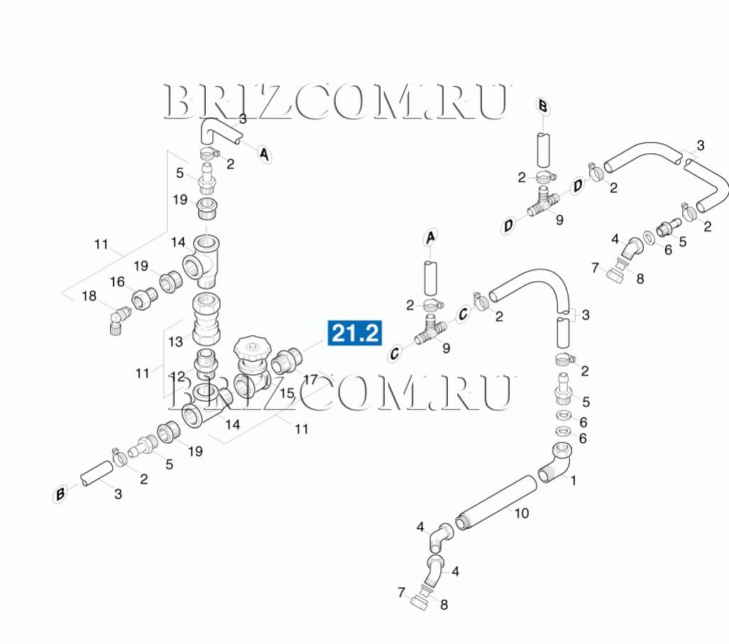 Система управления вспомогательное устро (0.172-540.0)