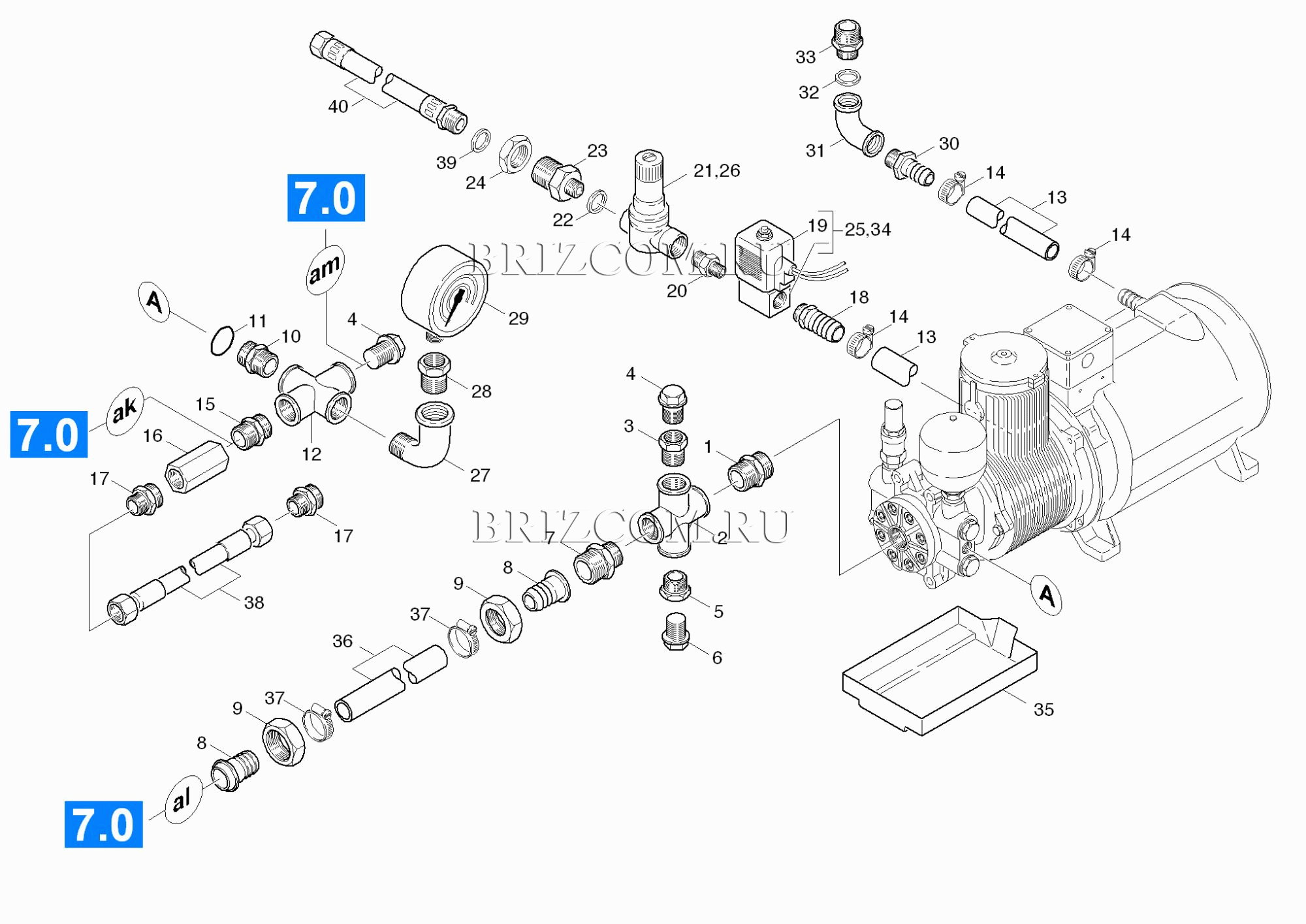 Система управления вода 2000 E (0.171-666.0)