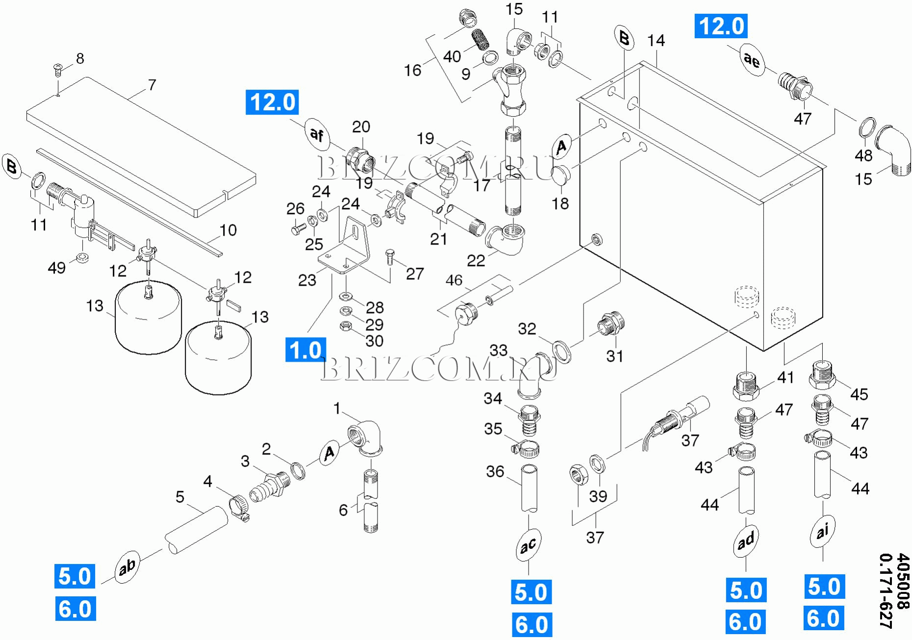 Поплавковый ящик (0.171-627.0)