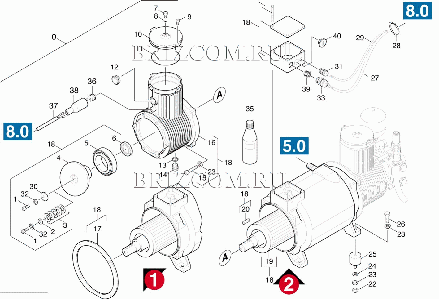 Мотор 4000L (0.171-785.0)