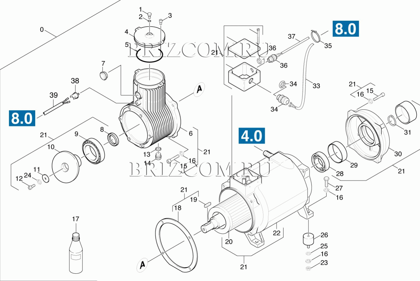 Мотор 2000L (0.171-786.0)