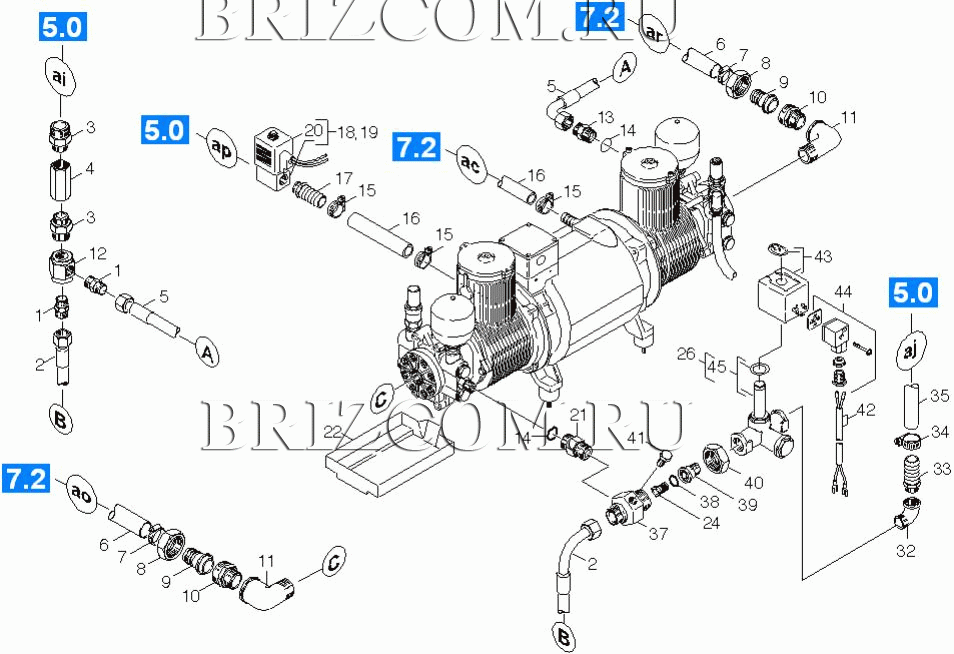 Система управления вода под (0.172-011.0)