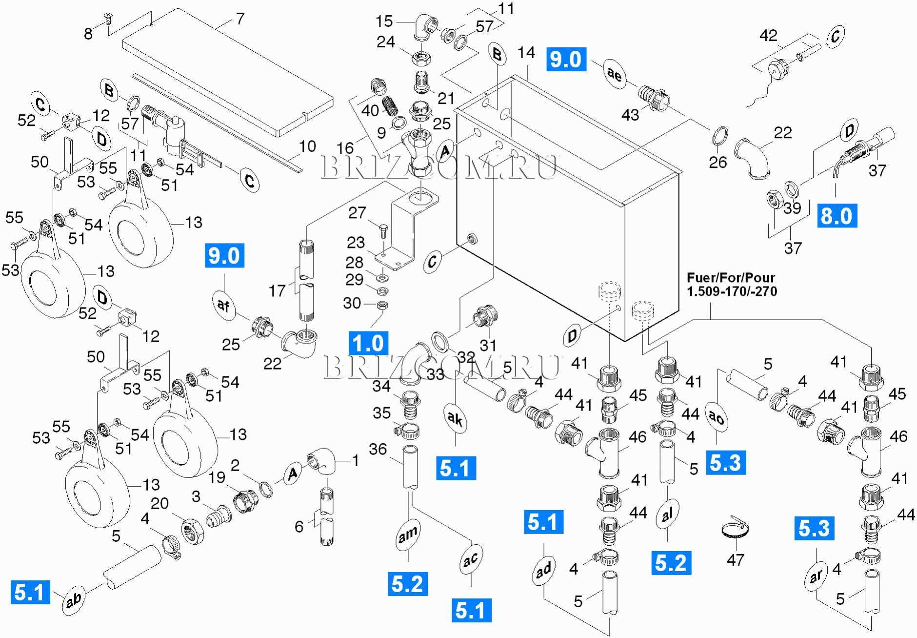 Поплавковый ящик (0.172-013.0)