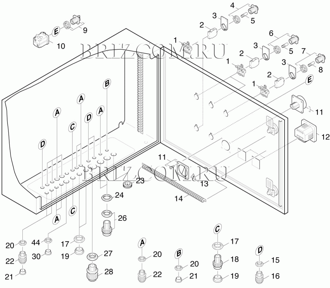 Выключатель корпус (0.172-892.0)