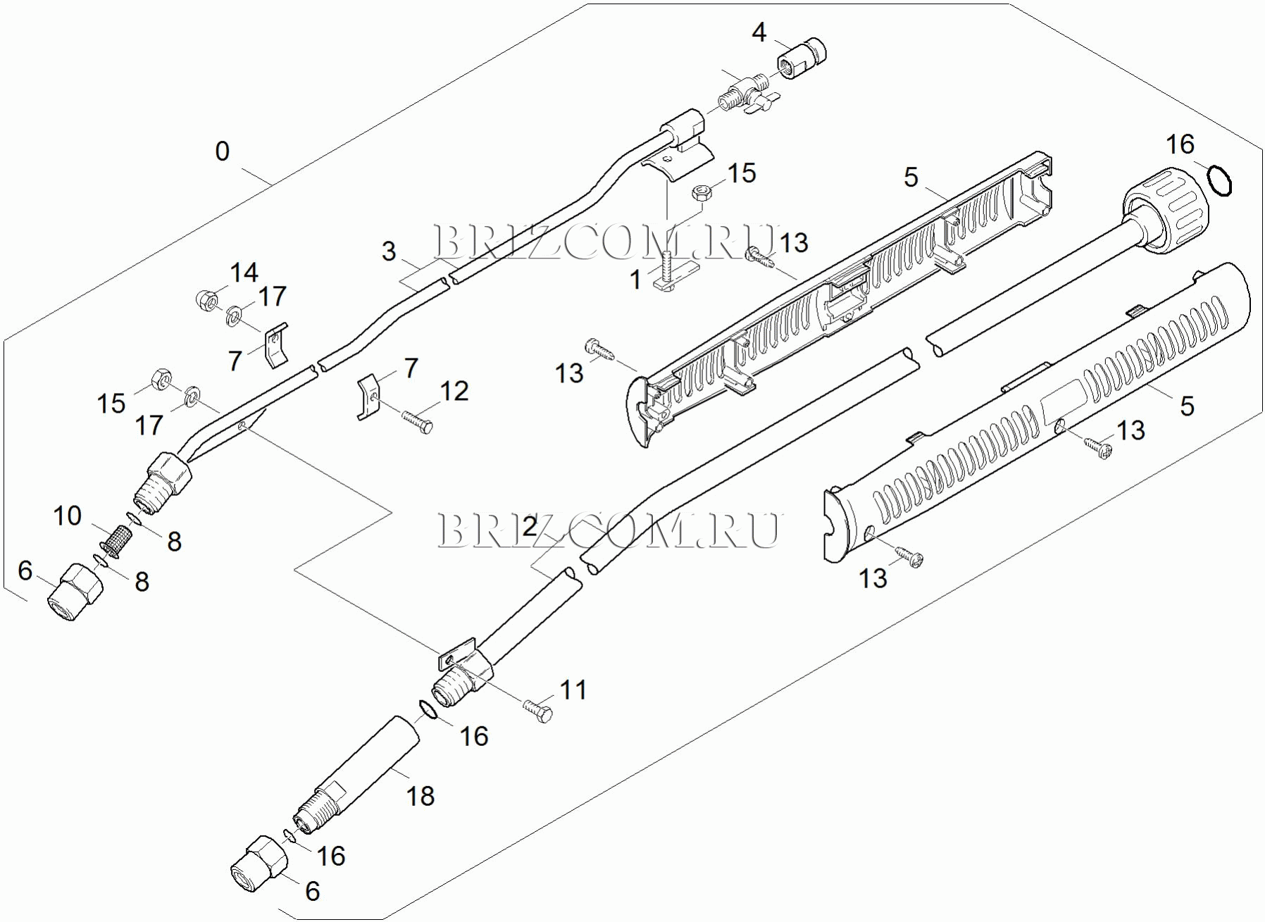 Струйная трубка (0.171-618.0)