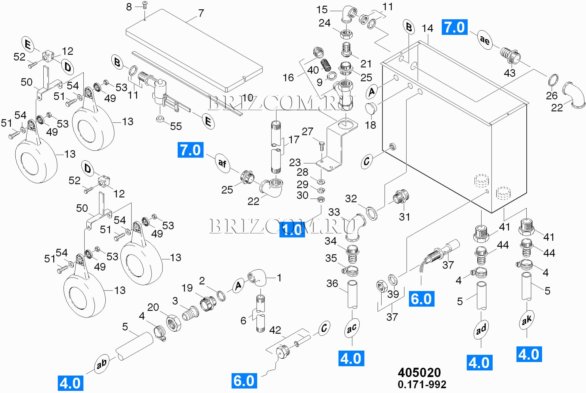 Поплавковый ящик (0.171-992.0)