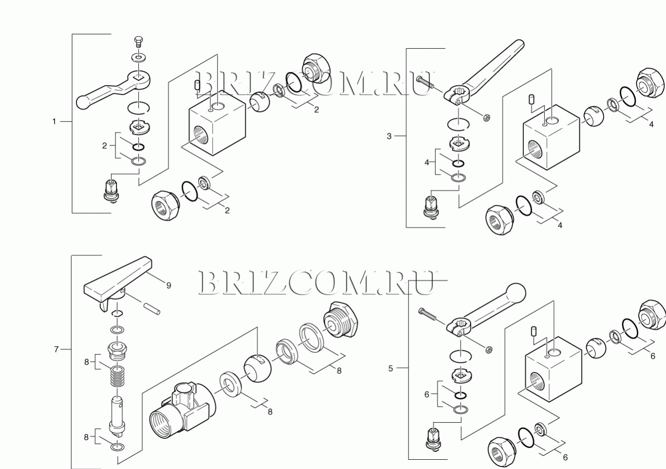 Шаровой кран (0.172-597.0)