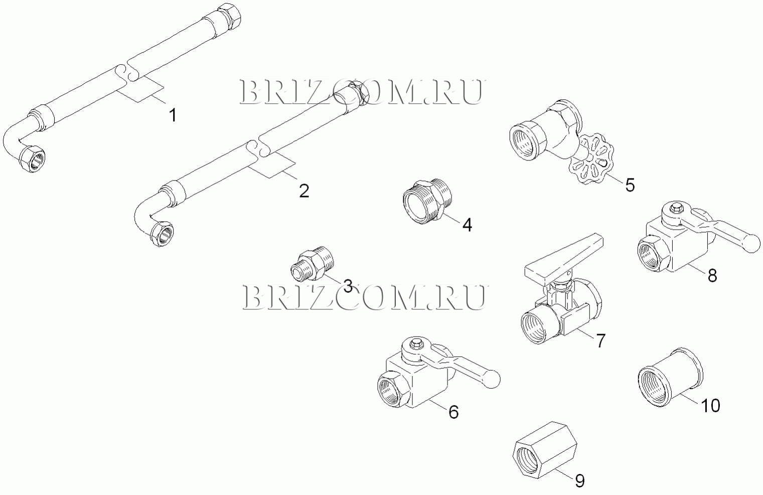 Принадлежности установочный материал HDC (0.209-093.0)