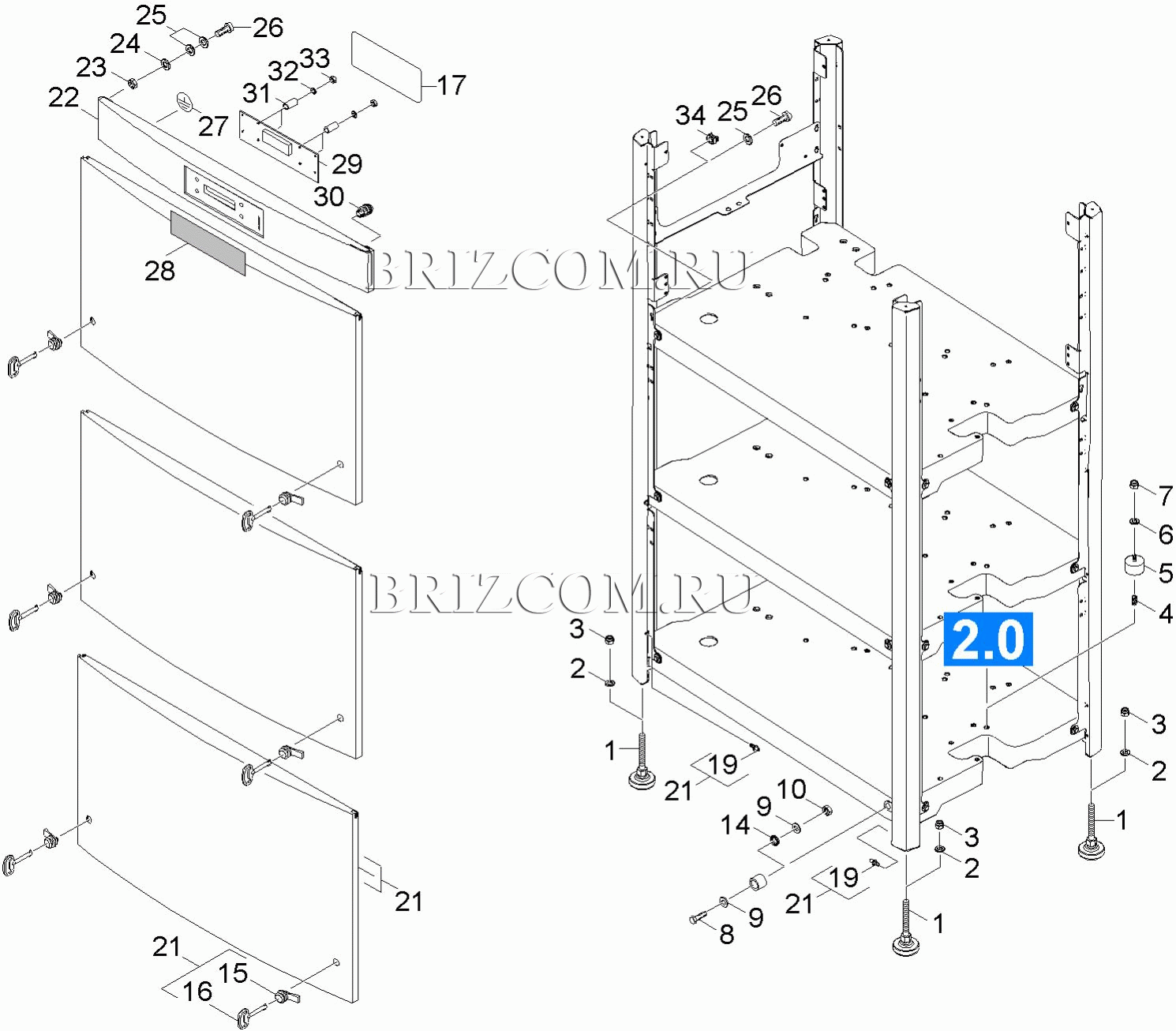 Рамка HDC 90 / 120 (0.108-850.0)