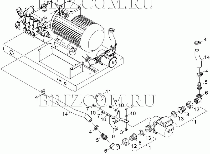 МК насос теплая вода (0.208-950.0)