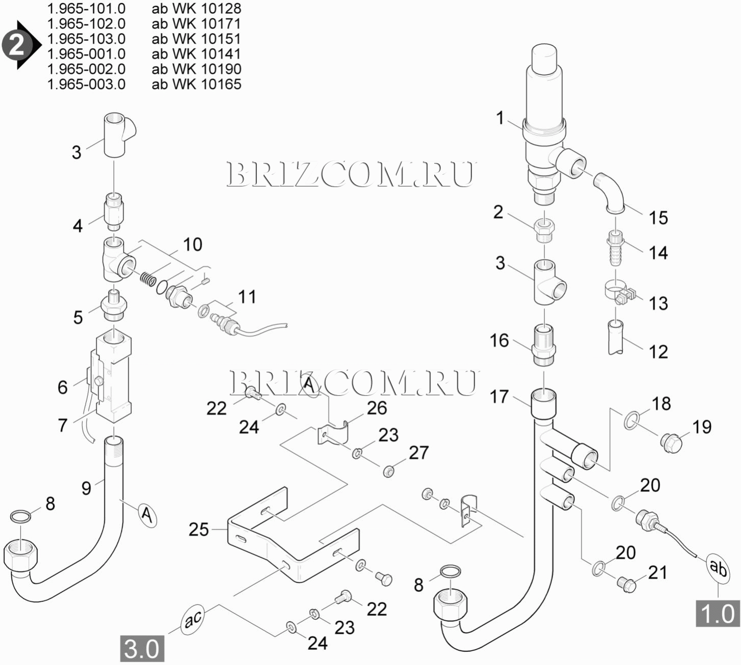 Элемент подключения шланга (0.209-469.0)