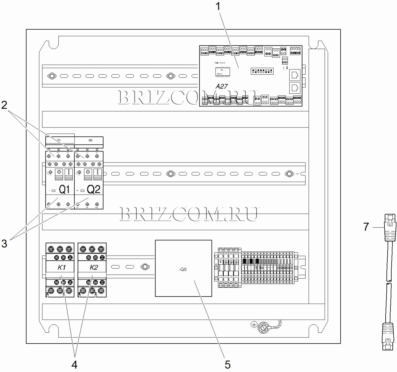 Электроприборный шкаф (0.208-185.0)