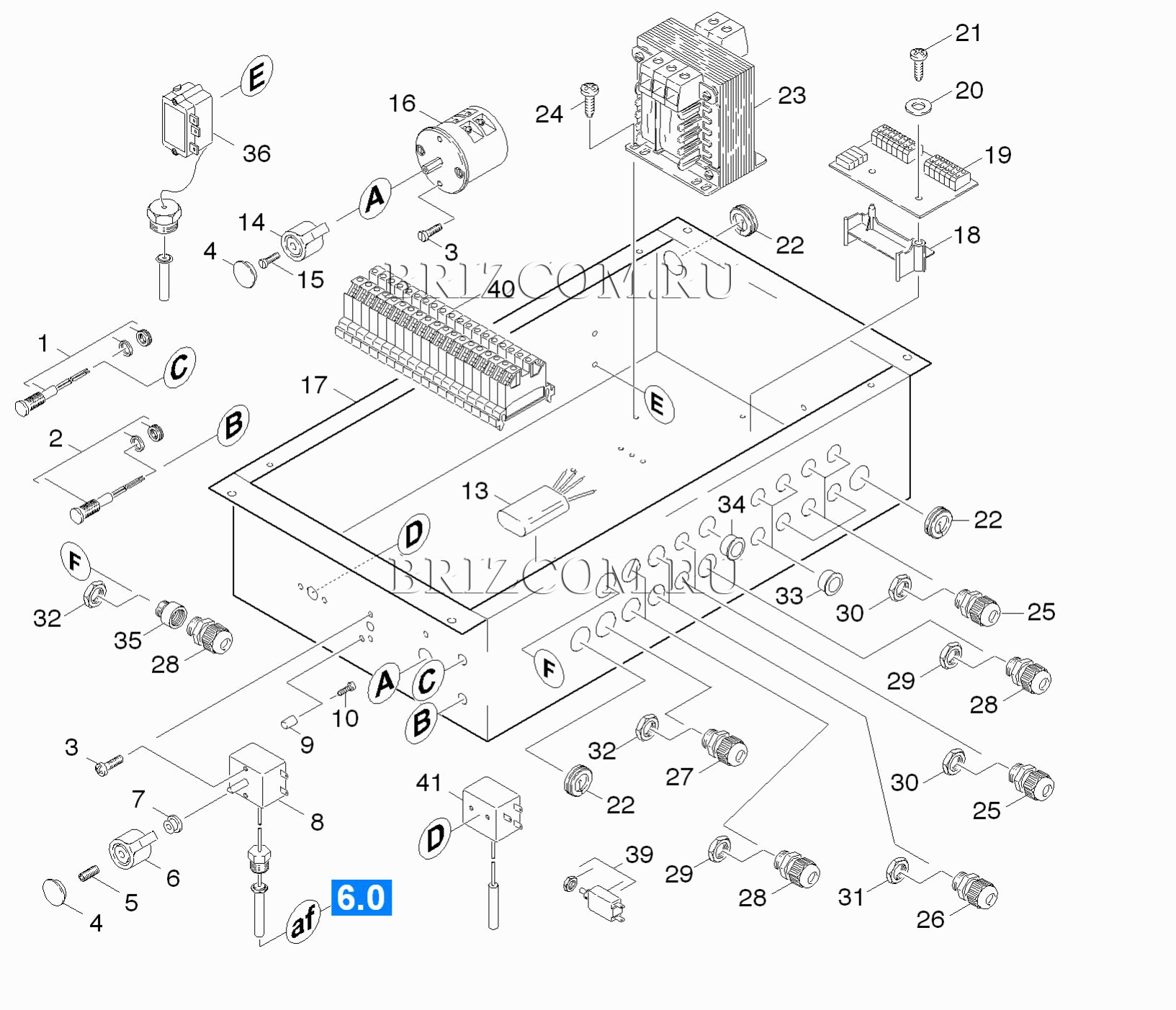 Электроприборный шкаф корпус (0.172-462.0)