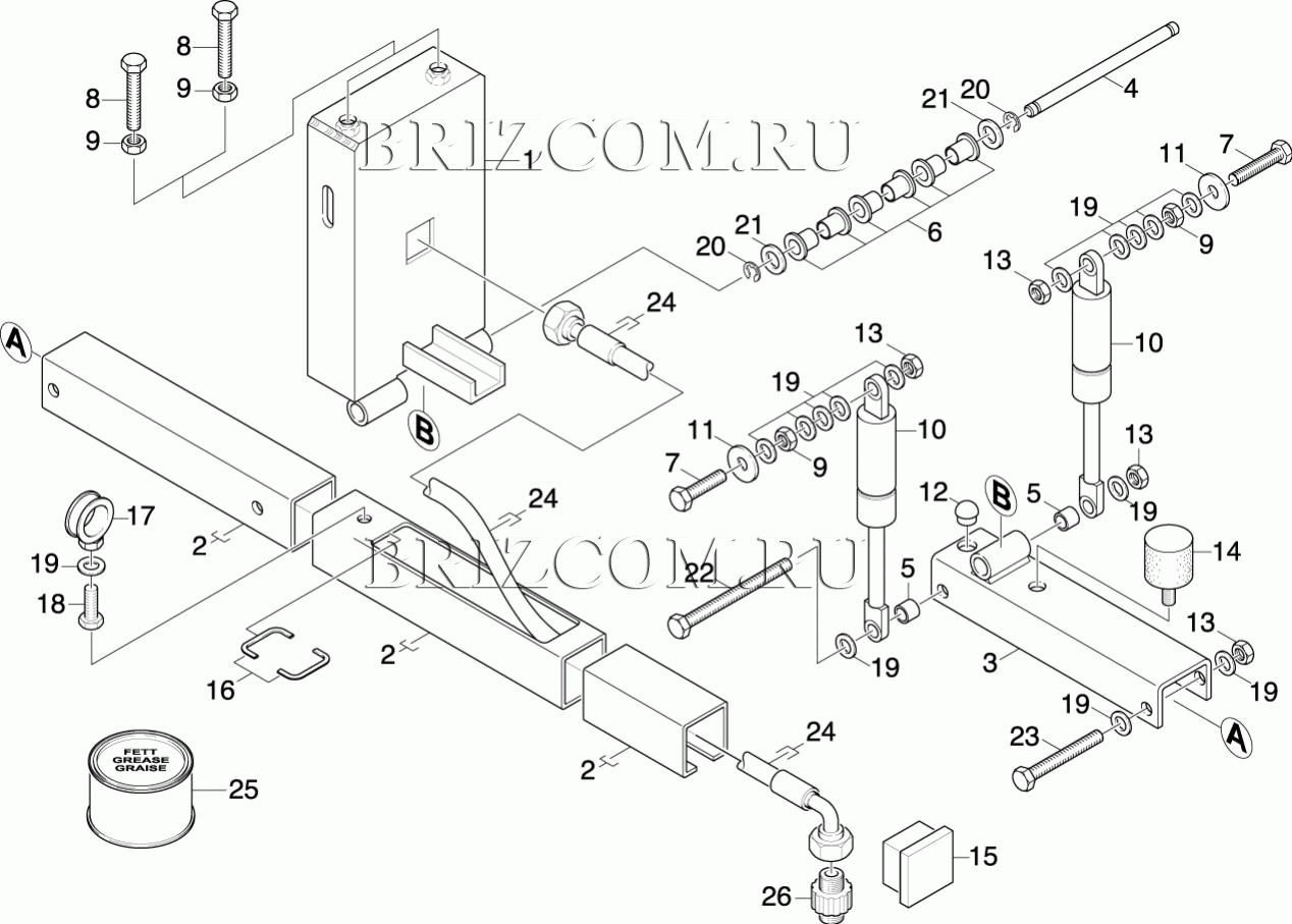 Стрела комплектный (0.108-113.0)