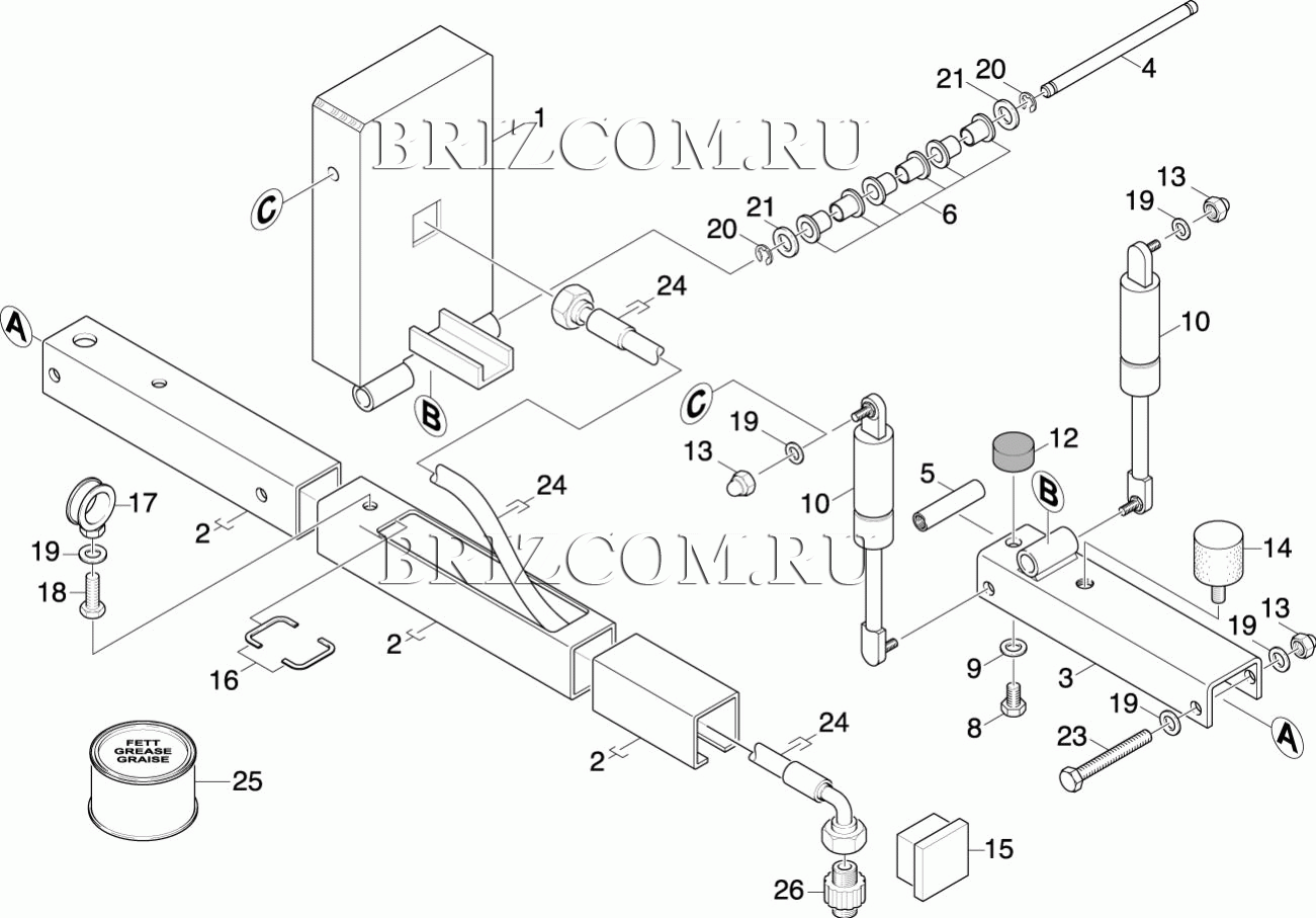 Стрела комплектный (0.174-307.0)