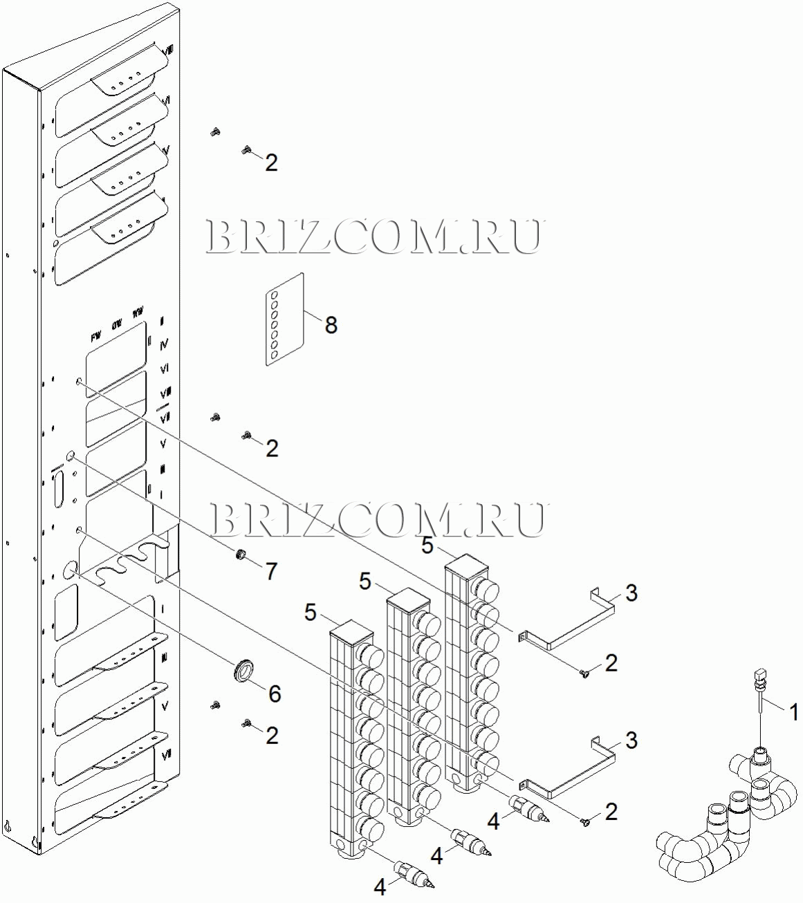 Водораспределитель (0.210-867.0)