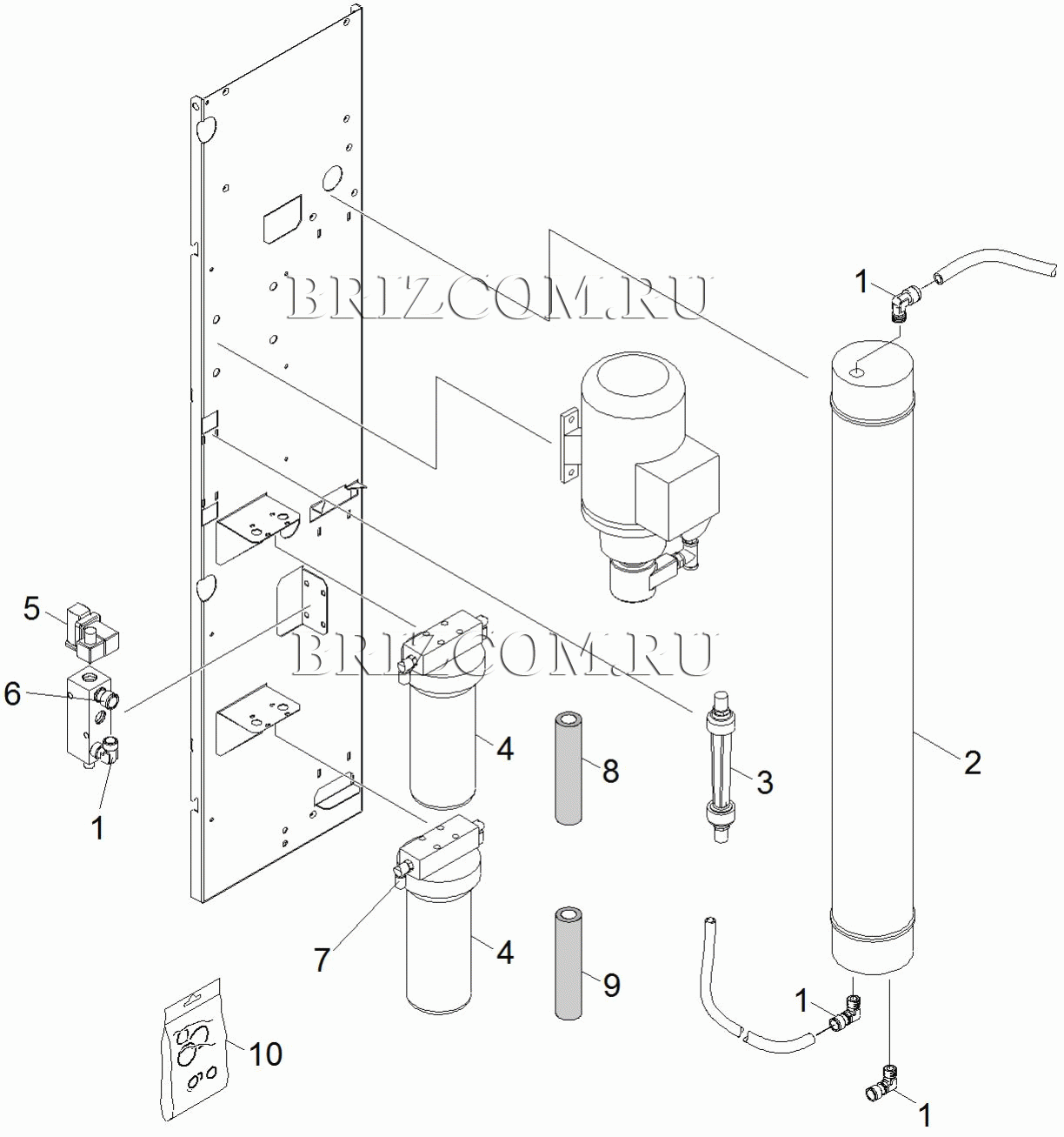 Детали RO 200 SB MU (0.210-871.0)