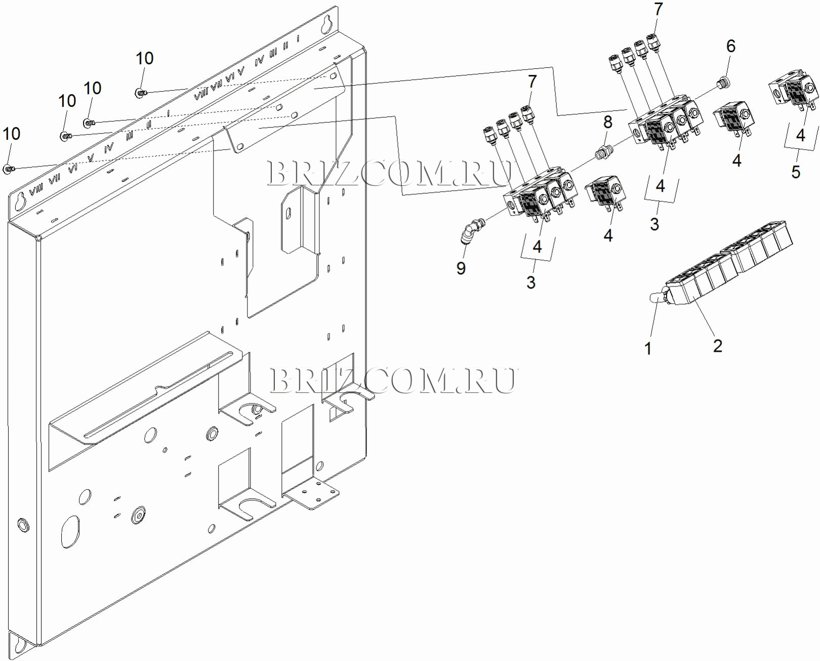 Блок клапанов (0.210-920.0)