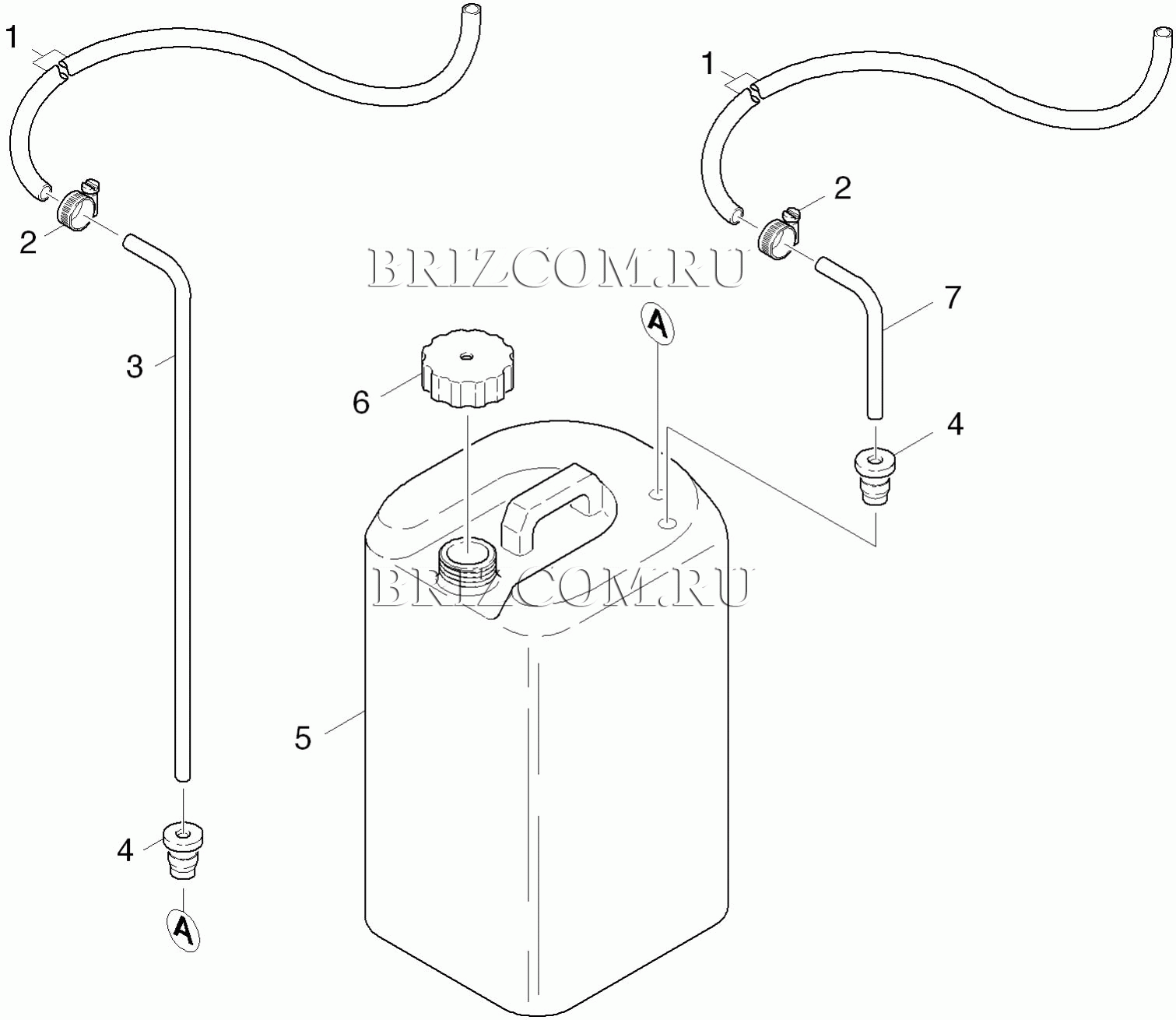 МК топливо бак (0.208-448.0)