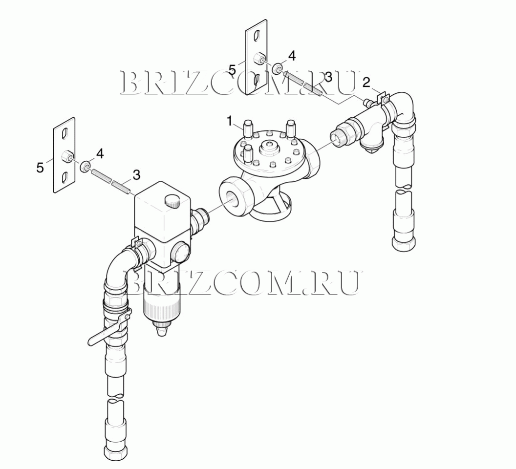 Система управления сырая вода (0.198-660.0)