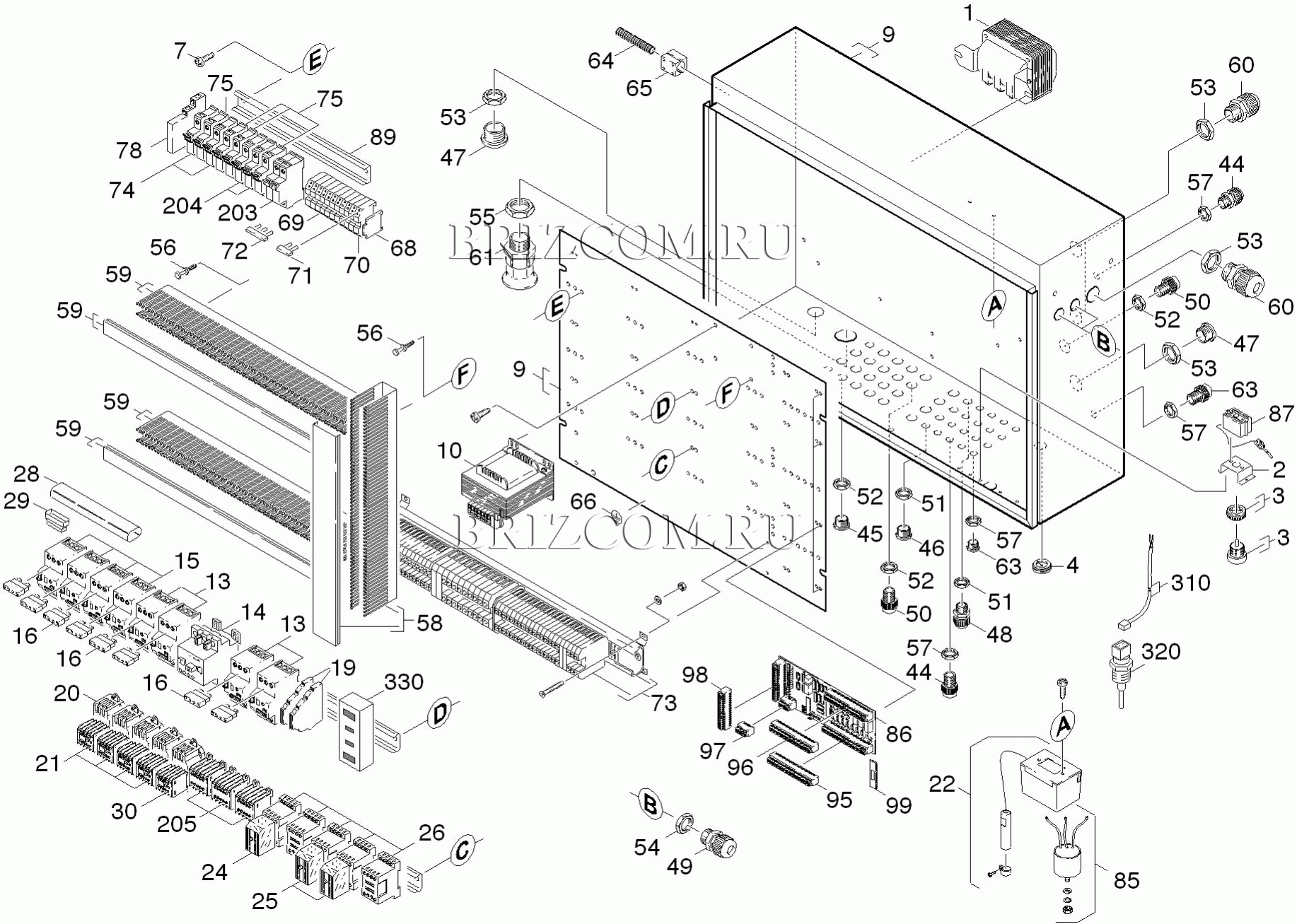 Электроприборный шкаф (0.172-245.0)