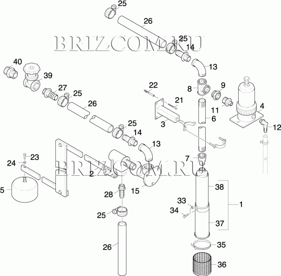 МК погружной насос (0.198-595.0)