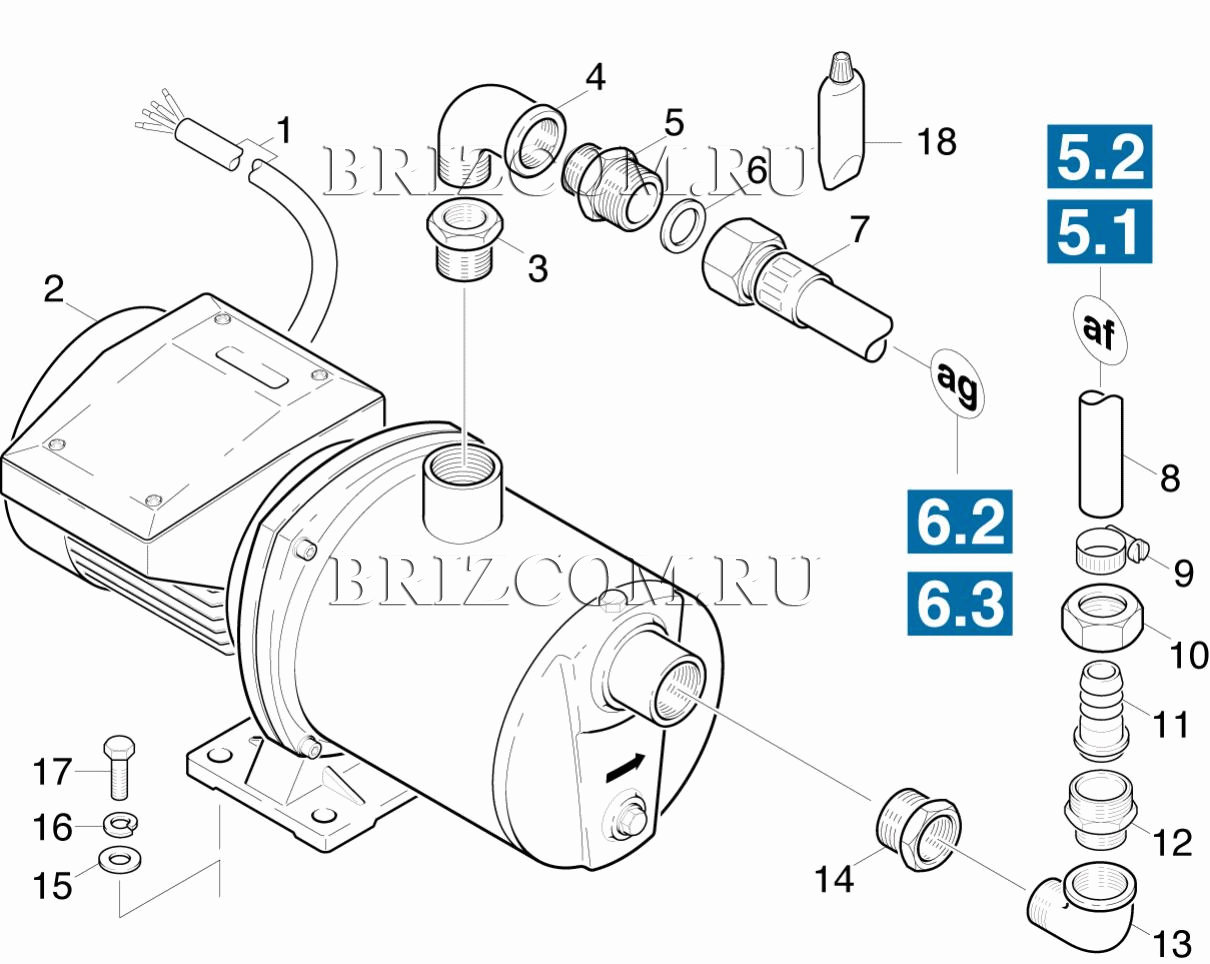 Циркуляционный насос (0.172-199.0)