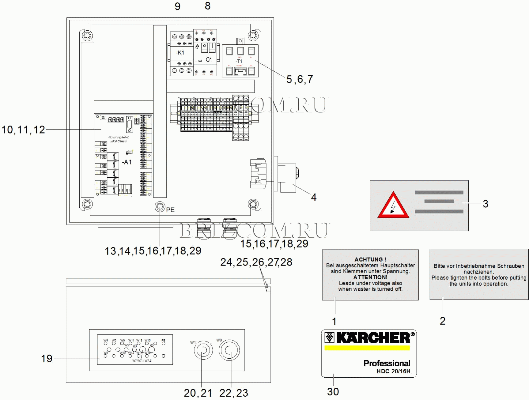 Электроприборный шкаф (0.209-008.0)