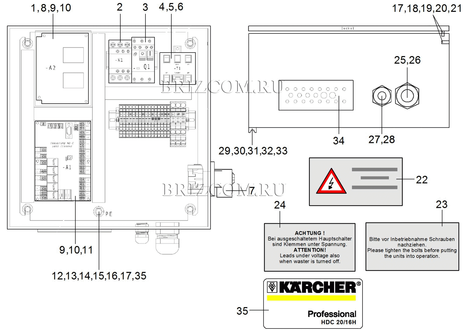 Электроприборный шкаф (0.208-949.0)
