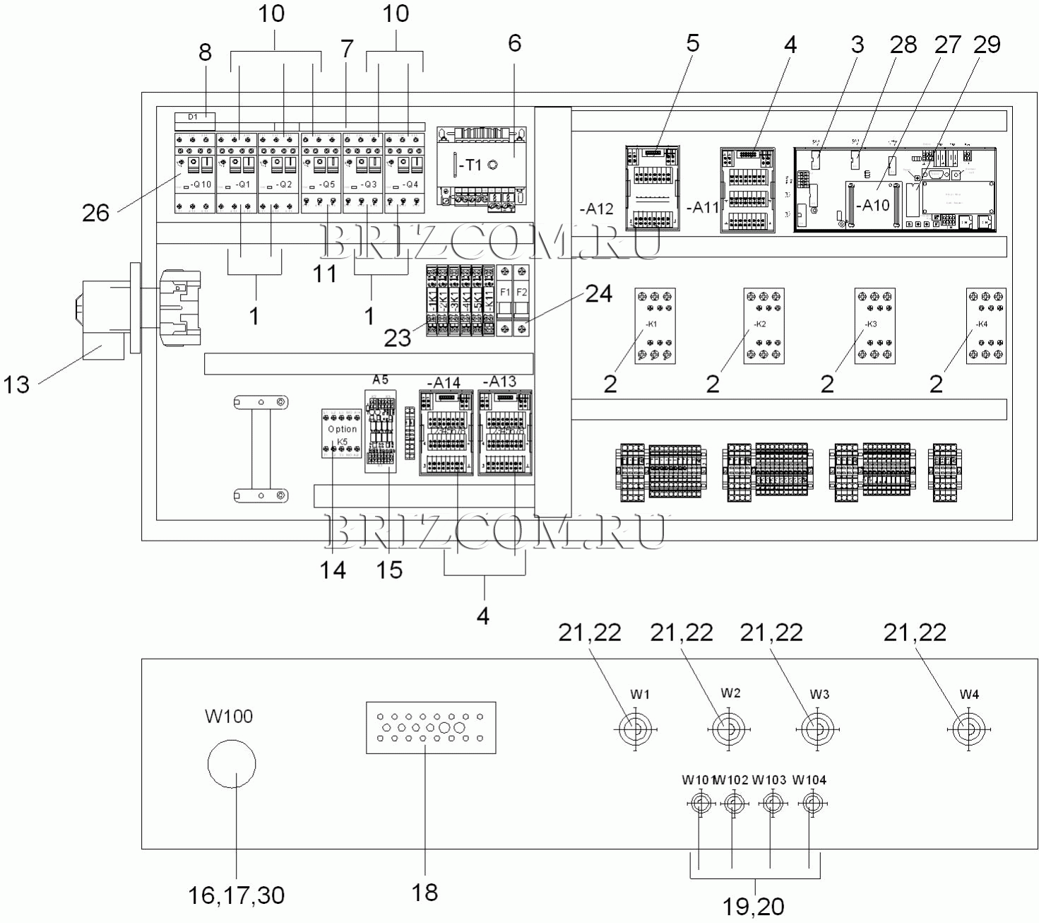 Электроприборный шкаф (0.209-208.0)
