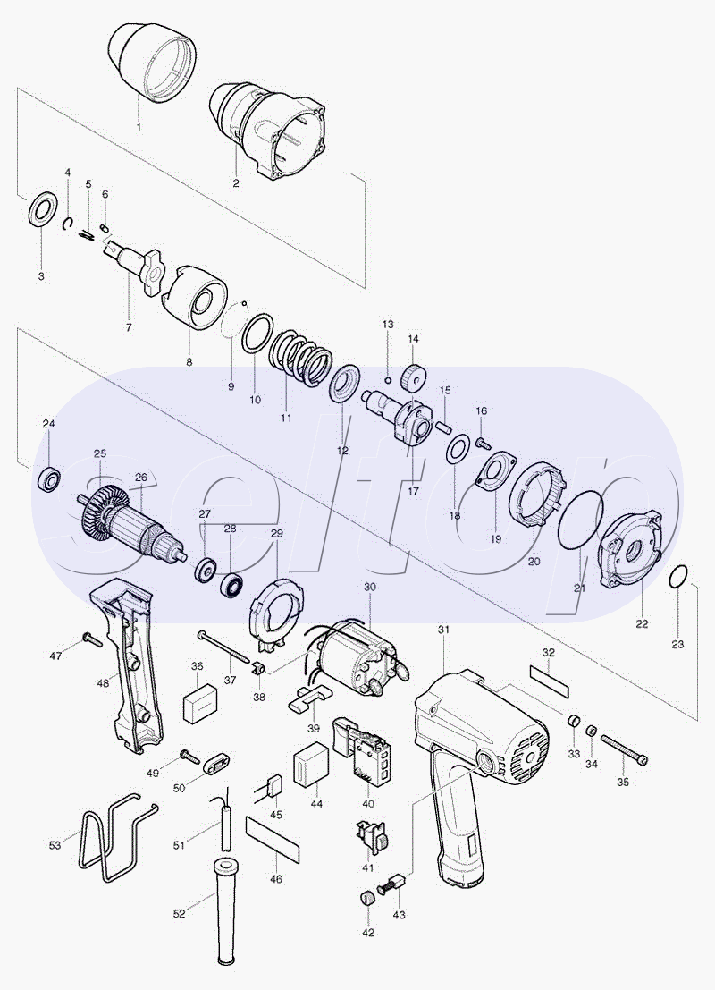 Makita tw0200 online impact wrench