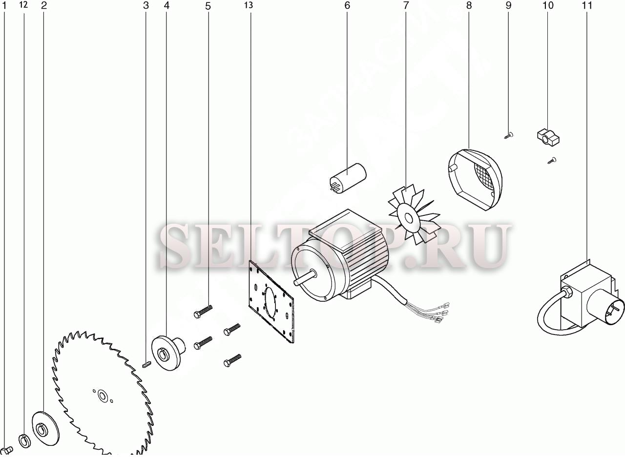 Запчасти для двигателя Metabo bks-motor 3,10 wnb (тип 0100013126 11) |  купить в Москве в интернет-магазине Селтоп с доставкой. Цены, наличие,  взрыв-схема.