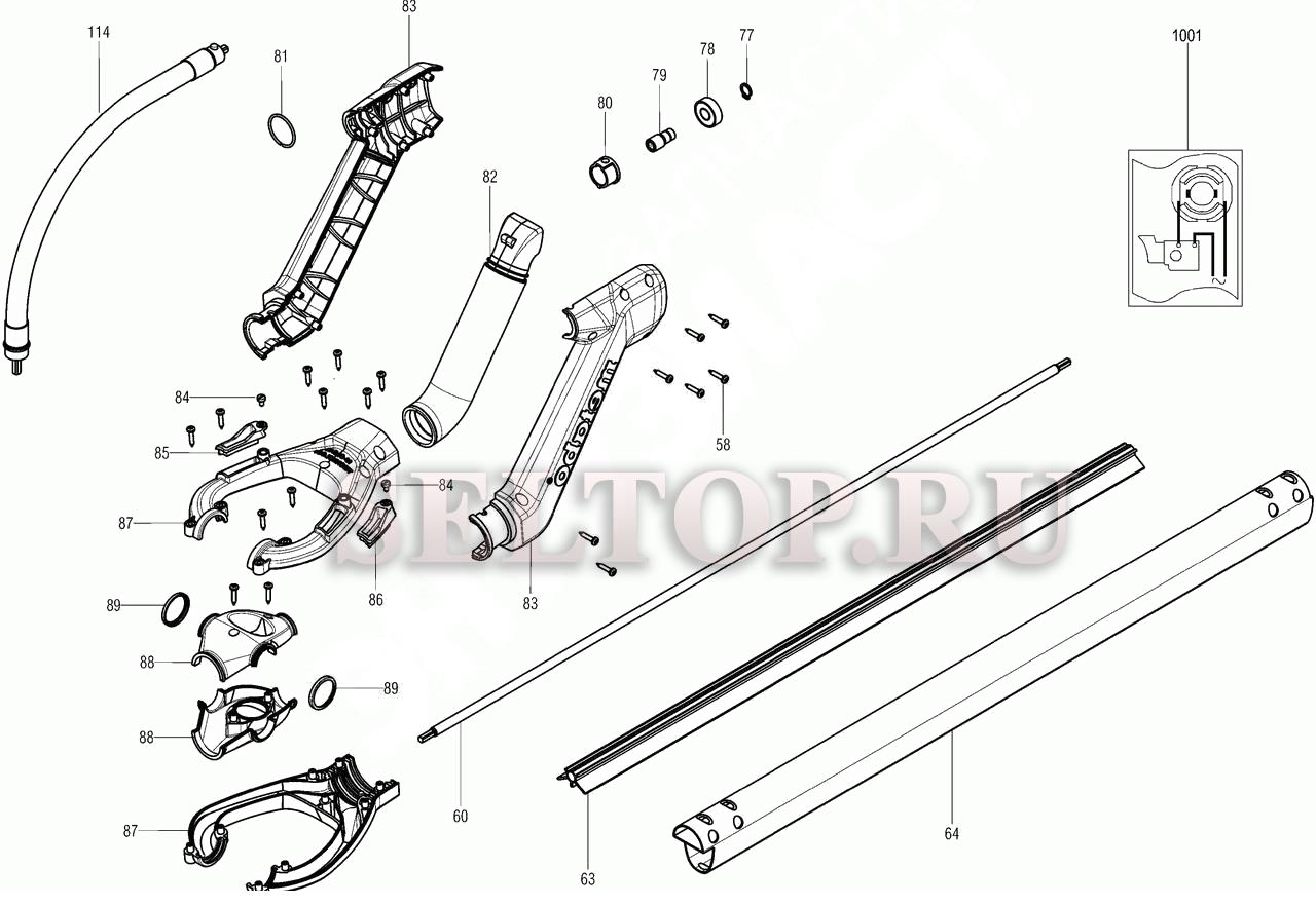 Запчасти для шлифмашины для стен Metabo lsv 5-225 (тип 00103000) (часть 3)