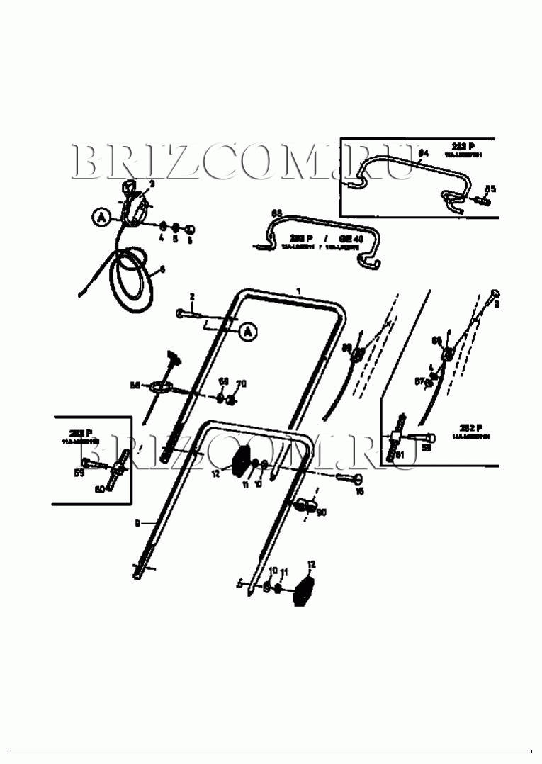Ручка МТД GE 40 11A-L00Z678 (1998)