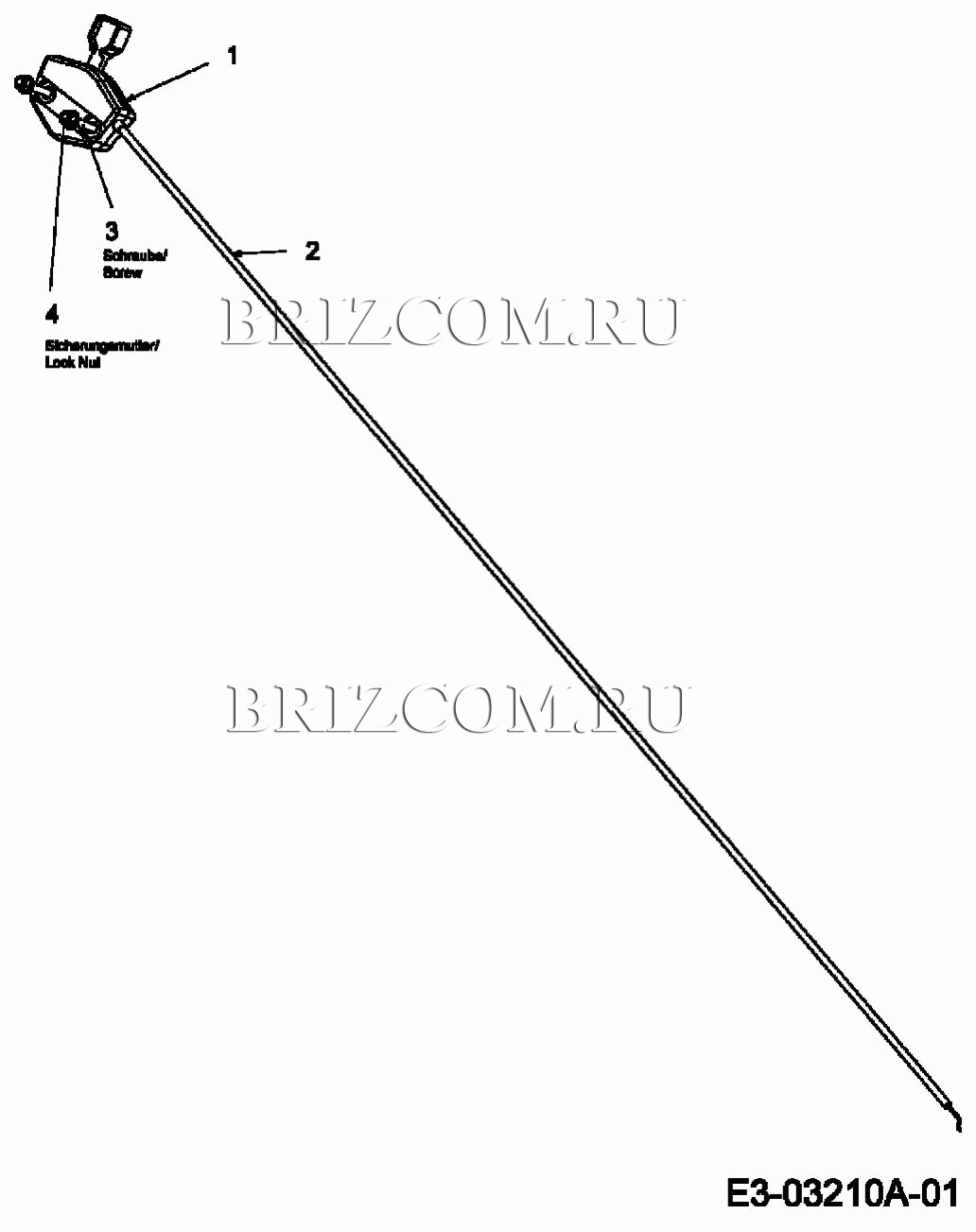 Кабель дросселя МТД PLATINUM 48 P 11A-16AQ686 (2007)