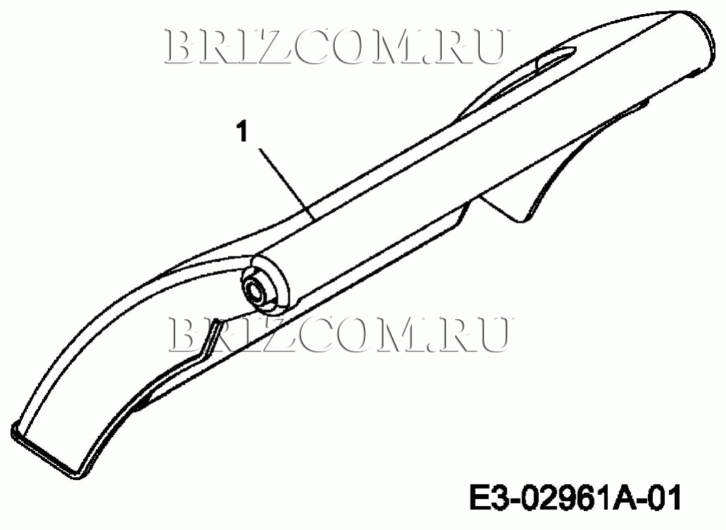 Задняя крышка МТД 46 SPB 12C-J24J600 (2007)