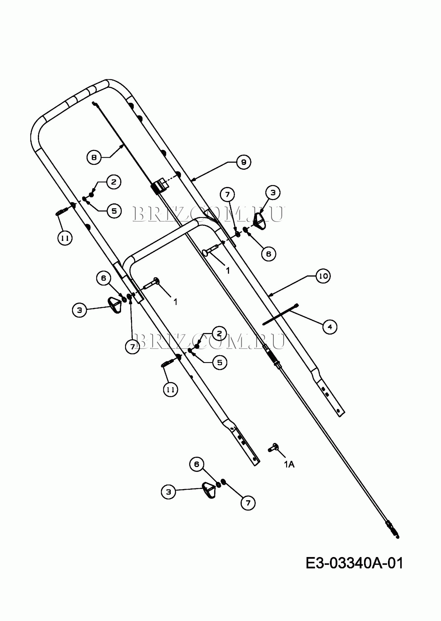Ручка МТД 46 SPBE 12EEJ58U600 (2008)