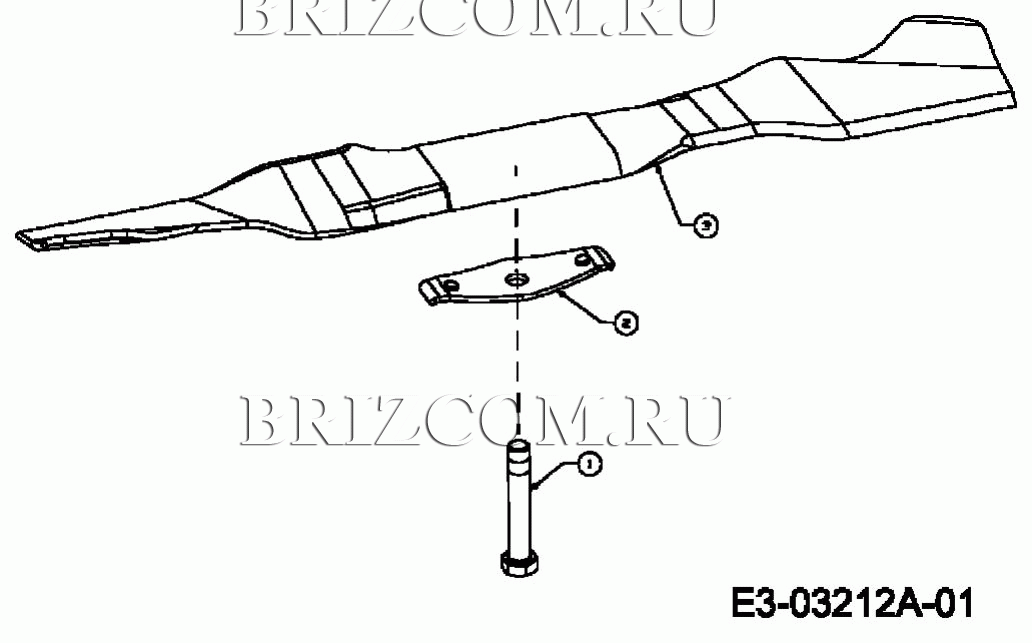 Нож МТД PLATINUM 46 SP 12C-J2AQ686 (2007)