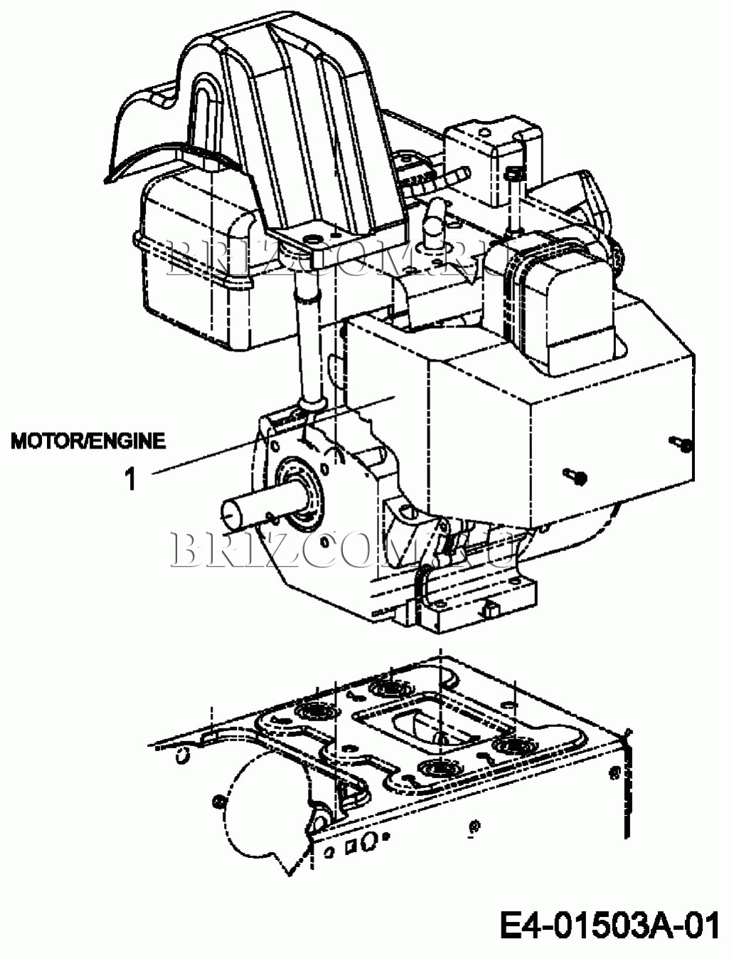 Двигатель МТД E 640 F 31AV66HF678 (2007) | купить в Москве в  интернет-магазине Селтоп с доставкой. Цены, наличие, взрыв-схема.