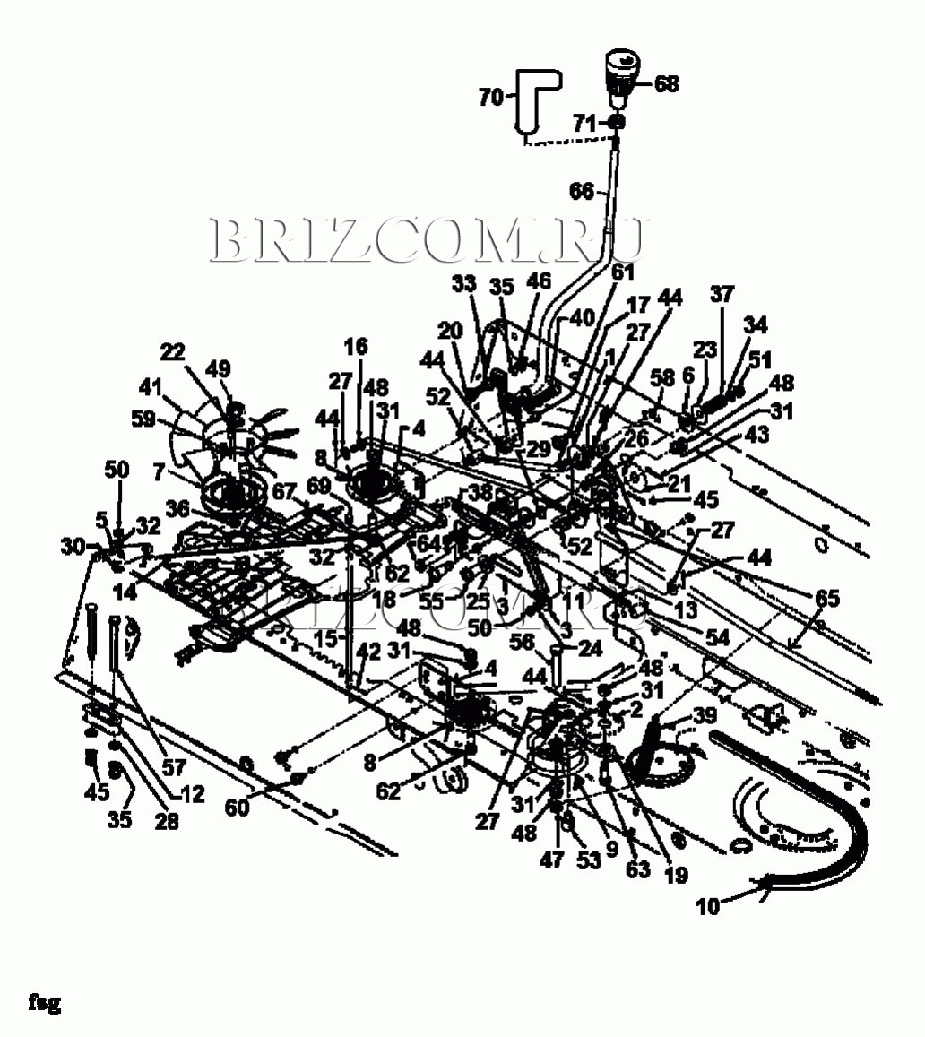 Привод МТД EH/160 13AF795N678 (1998)