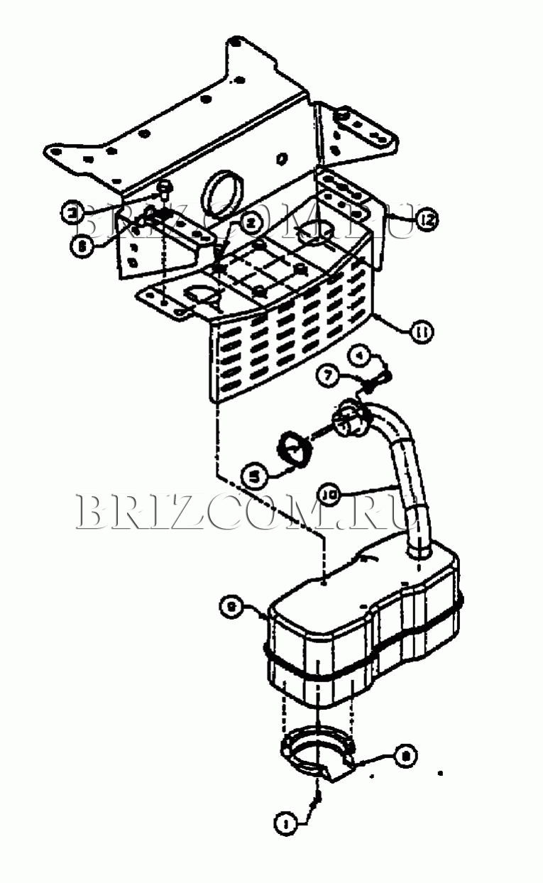 Аксессуары двигателя МТД EH 160 13AT795N678 (1997) | купить в Москве в  интернет-магазине Селтоп с доставкой. Цены, наличие, взрыв-схема.