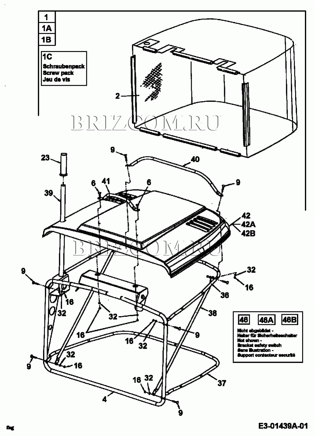 Травосборник МТД JE 130 13AA478E678 (2000)