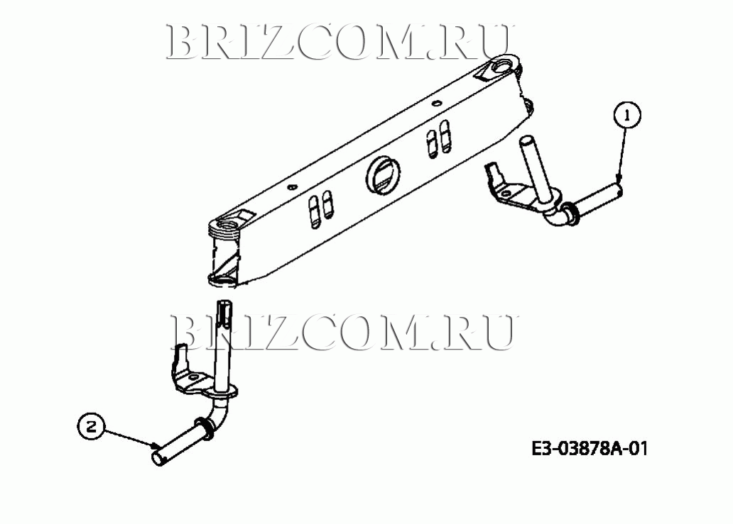 Оси МТД LF 125 13AH773F400 (2008)