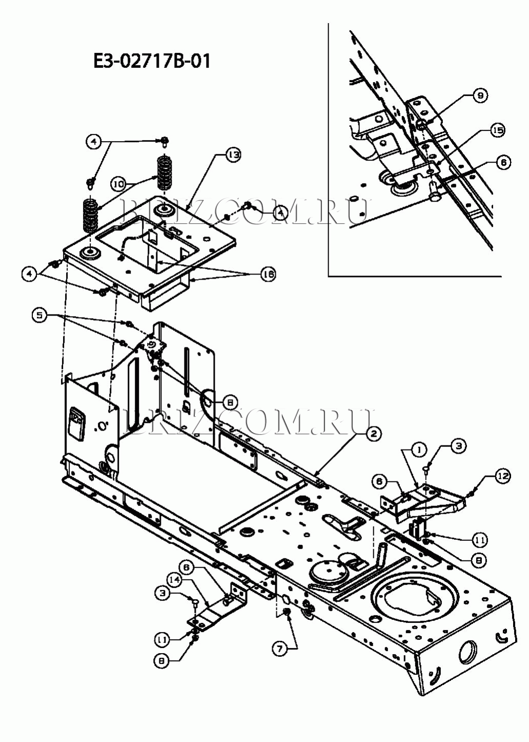 Рамка МТД LF 125 13AH773F400 (2008)