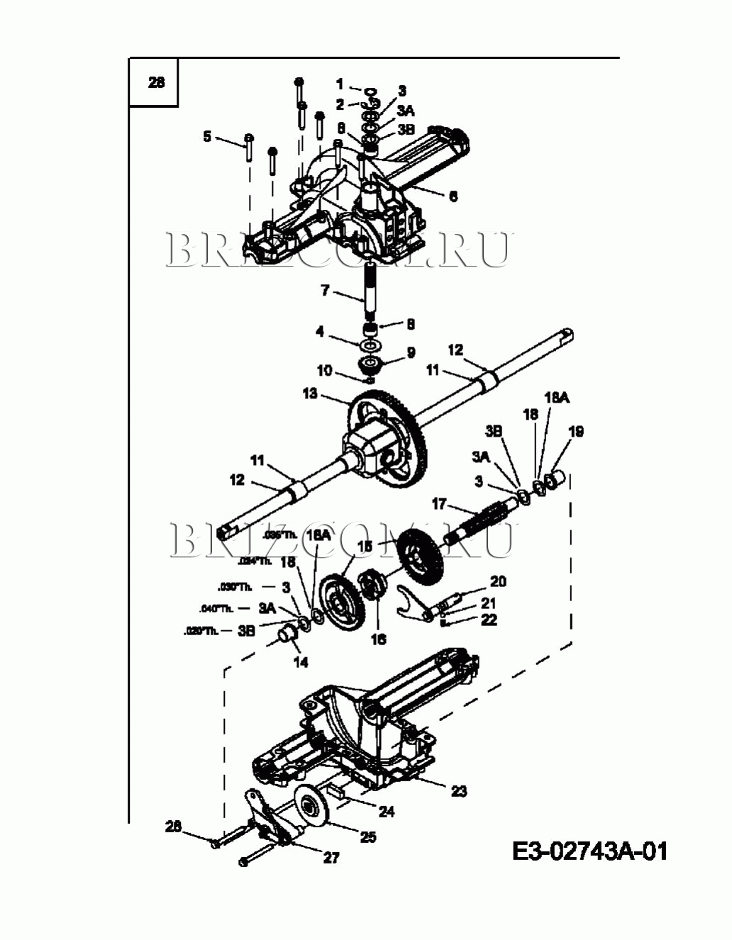 Коробка передач МТД LF 125 13AH773F600 (2008)