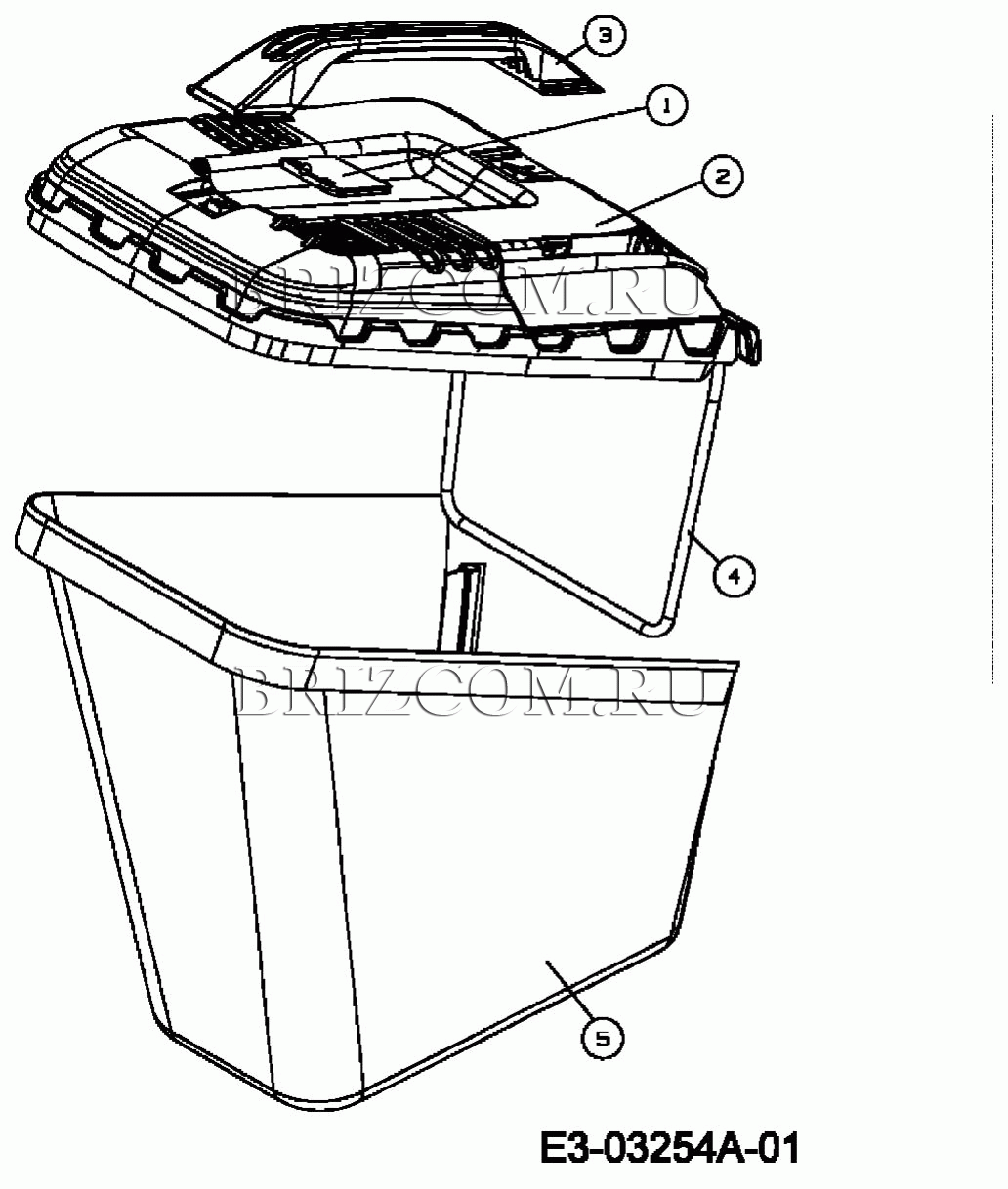 Травосборник МТД E 33 W 18D-M4D-678 (2008)