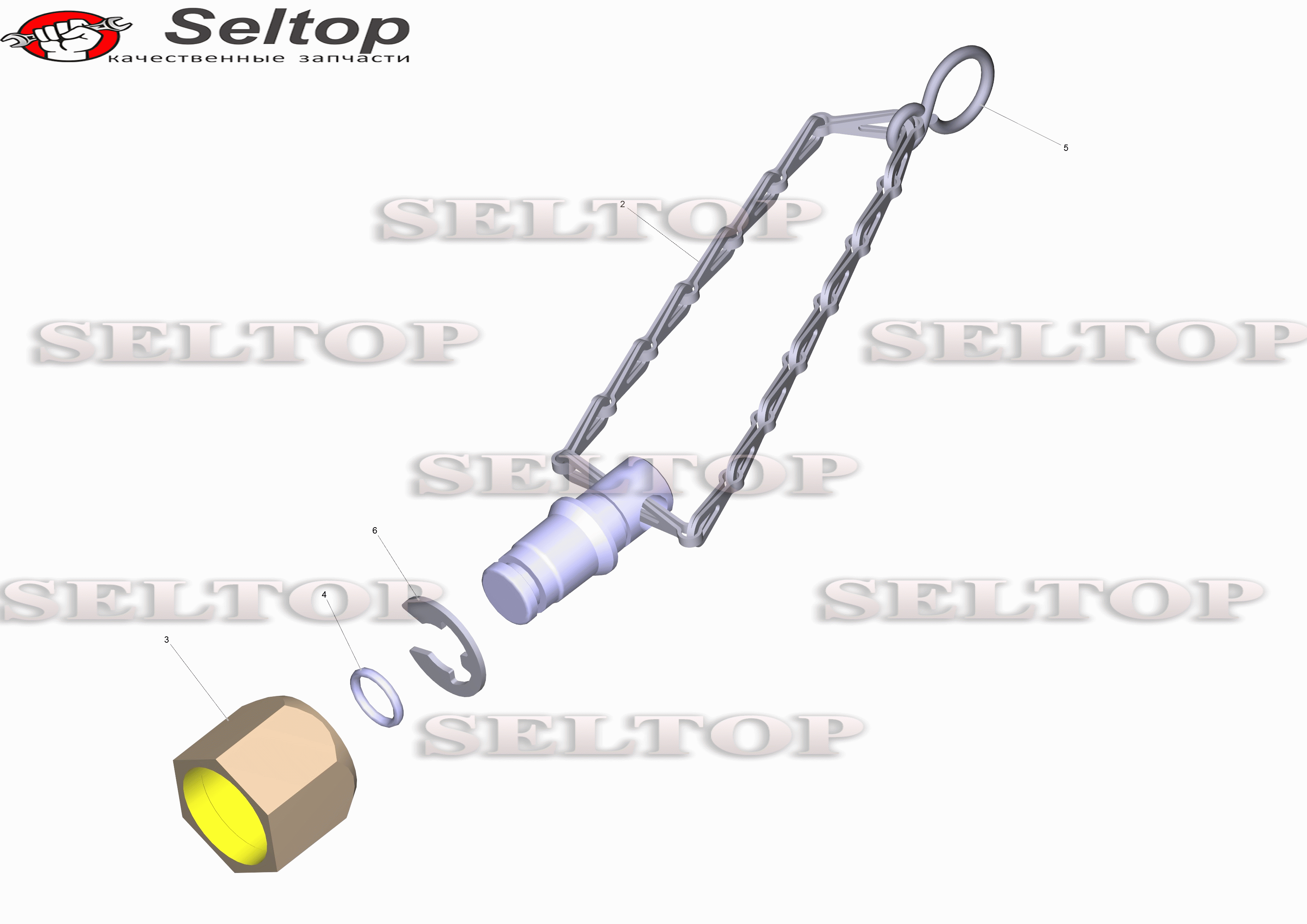 Гайка замок TR (4.412-000.0)