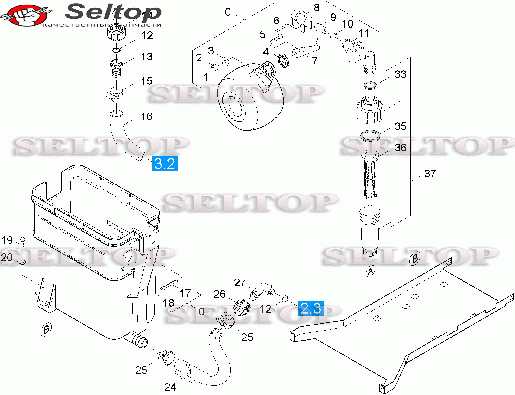 Поплавковый ящик (вариант 2)